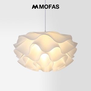 MOFAS现代简约北欧创意个性卧室温馨书房餐厅客厅亚克力花朵吊灯