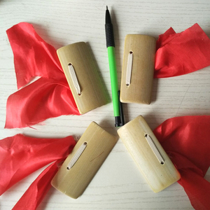 热卖六一儿童节幼儿园早教快板 儿童专业4节竹板手指 小响板指板