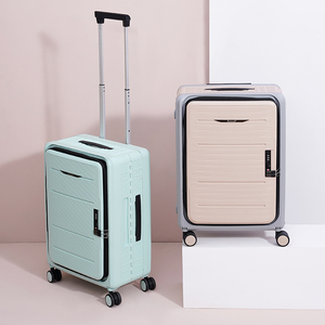 折叠行李箱多功能可登机 一体设计品质拉杆箱 通用学生万向轮实用