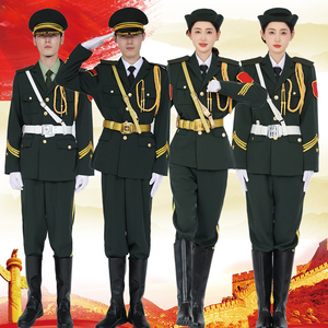 学校国旗班服装仪仗队服装护旗手升旗手护卫队服装军乐团升旗仪式