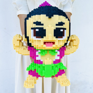 乐高拼装玩具串联颗粒成年高难度积木儿童益智玩具男孩礼物葫芦娃