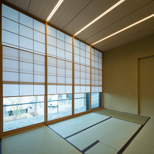 定制日式推拉门榻榻米移门白色窗障子门实木隔断和室门窗格子门