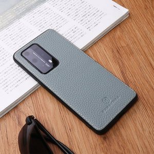 适用华为p40pro手机壳新款p40pro 真皮保护壳全包防摔商务简约男款女