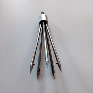 短手柄除水草刀耙子大号捞水草钩三爪打捞拉草钩钓鱼垂钓搂草神器