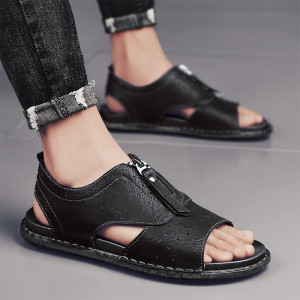 罗马凉鞋男夏季2022新款韩版潮流户外休闲男士凉鞋青年度假沙滩鞋