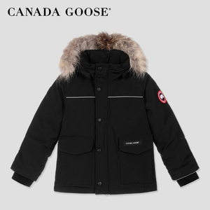 现货 canada goose加拿大鹅童装新款 lynx派克大衣羽绒服保暖外套