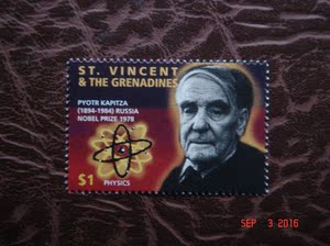 圣文森特格林纳丁斯—1978年诺贝尔物理学奖获得者卡皮查