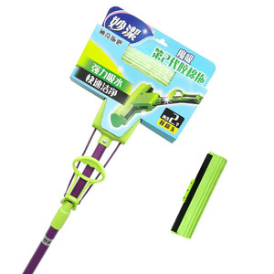 妙洁官方旗舰店天猫妙洁夹布平板拖把替换布家用夹毛巾实木地板瓷砖