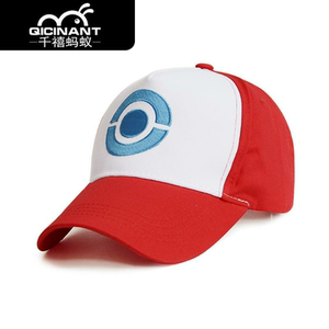 口袋妖怪亲子棒球帽宠物精灵宝可梦小智同款cos遮阳鸭舌儿童帽子