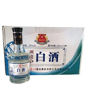 澜沧江白酒12瓶整箱包邮400ml30度云县新澜白酒瓶装正品产地直发