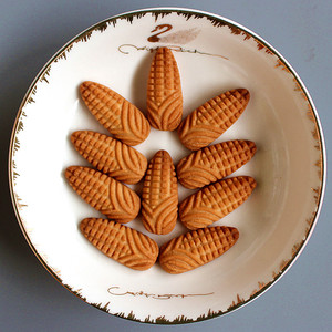 益果香甜玉米酥花生酥雪花酥原料果盘下午茶摆盘休闲零食整箱包邮