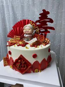00张颖莹625淘宝大连麦花食品老人过寿用寿桃结婚用馒头搬家用馒头