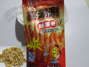 喜涮涮辣薯条20克/包油炸膨化食品小零食好吃的美味小时候的味道