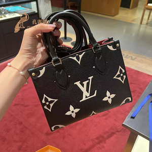 lv/路易威登女包手提包onthego小号tote斜挎包m45659单肩包印花价格