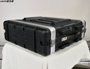 3U 麦克风接收机箱子标准19寸ABS航空箱器材机箱音响功放设备机柜
