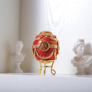 joan rivers美国进口珐琅彩蛋 法贝热 收藏  精美摆件礼物 原盒