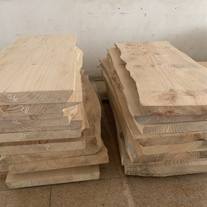定制松木实木整板整张原木2米长桌面板大板办公茶桌榆木吧台面板