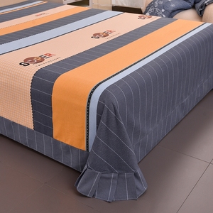 高端纯棉磨毛单品单件全棉加厚磨毛1.8m床单纯棉床罩被单四季通用