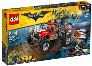 乐高 LEGO Batman Movie 大电影：蝙蝠侠 杀手鳄的巨轮车 70907