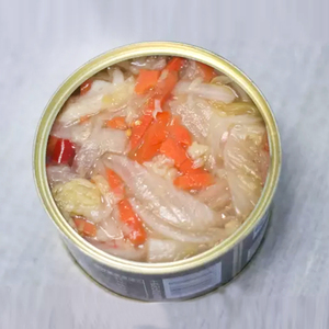 北戴河凉拌菜蔬菜酸菜拌三丝罐头应急即食凉菜速食品