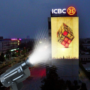 广告投影灯logo射灯户外远距离广告灯图案投射灯楼体大画面投影灯
