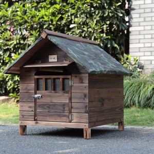 冬天冬季户外室外防寒保暖狗屋狗窝猫窝猫屋防雨实木木制狗舍大型