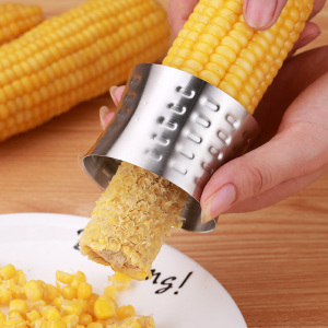 304不锈钢剥玉米器  玉米脱粒器刨玉米刀 脱粒机拨玉米小工具