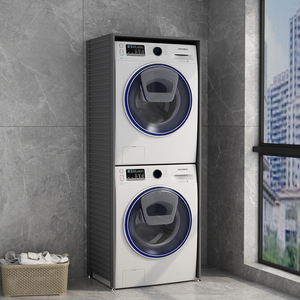 太空铝洗衣烘干机柜伴侣组合叠加柜卫浴柜阳台叠放户外保护罩定制