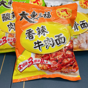 大东三福方便面整箱
