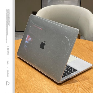 寻壳适用满天星苹果macbookair保护壳mac笔记本2023款电脑pro套macpro14寸13简约airm2透黑色M1配件硬16mbp15