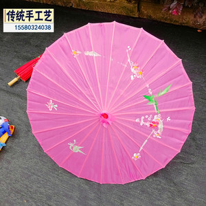 舞蹈伞演出伞道具花伞古典跳舞伞古风伞油布伞中国风装饰伞油纸伞