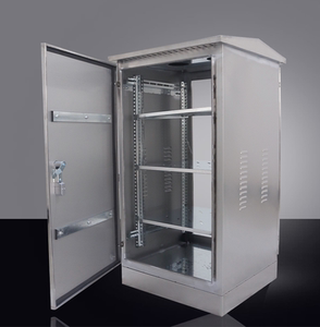 户外防水不锈钢配电箱网络机柜室外防雨监控箱设备交换机弱电柜