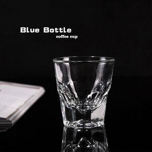 壹铭Blue bottle蓝瓶子同款FLAT WHITE手冲咖啡分享玻璃小杯133ml