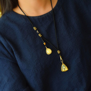 新泰国佛牌链子 原创设计s扣侧双三四挂项链唐卡水晶平安扣吊坠绳