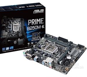 全新盒装Asus/华硕PRIME B250M-K台式机1151电脑主板支持DDR4内存