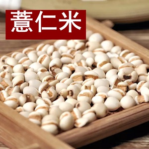 低温烘焙薏米小薏仁米薏苡仁现磨豆浆磨粉原料五谷杂粮散食用原料