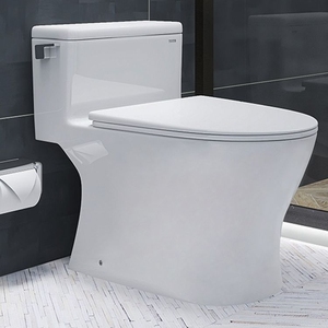 totocw788分体马桶超漩式陶瓷家用地排静音节水智洁坐便器