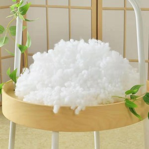 猪猪爱高弹棉化纤公仔丝绵太空蓬松棉花抱枕芯玩偶pp棉填充物包邮