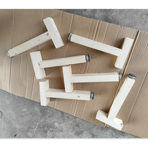 实木床横梁床底支撑龙骨加固腿床撑床梁固定床脚支撑腿横木条定制