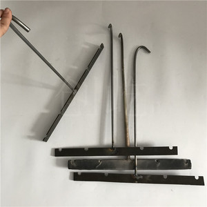 喷塑半自动线真空镀膜夹具治具挂具 喷粉钢夹喷油工具图片 g1768