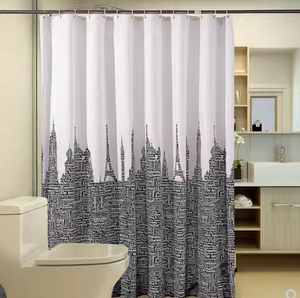 浴帘 shower curtain waterproof polyester beautiful fashion