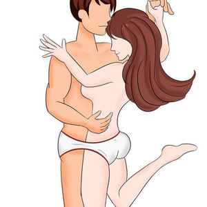 情侣内裤连体双人男女共用可插入合体两人夫妻情趣激情调情火辣