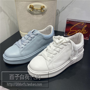 国内正品代购思加图2021春款厚底小白鞋休闲板鞋女单鞋子a1810am1