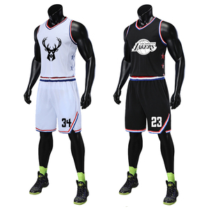 2019全明星球衣 篮球服套装男定制欧文詹姆斯库里哈登比赛球服