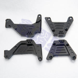 1/10攀爬车模型升级配件  scx10 axi03007 iii 金属支架 避震支架