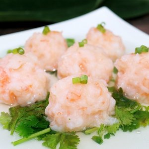 冷冻鲜虾滑 美味虾水晶虾滑 野生海鲜虾仁 手工制作火锅虾滑150g