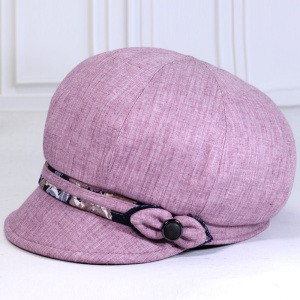 春秋天老年人帽子女士妈妈软布帽中老年奶奶短檐鸭舌帽新款老人帽