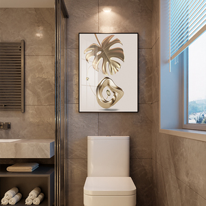 卫生间装饰防水墙画