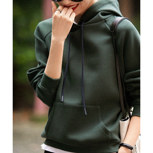 000人付款淘宝zeze family棉质连帽长袖卫衣女字母印花休闲显瘦帽衫