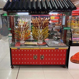 糖葫芦摆摊车卖老北京冰糖葫芦专用小吃车商用移动多功能仿古推车